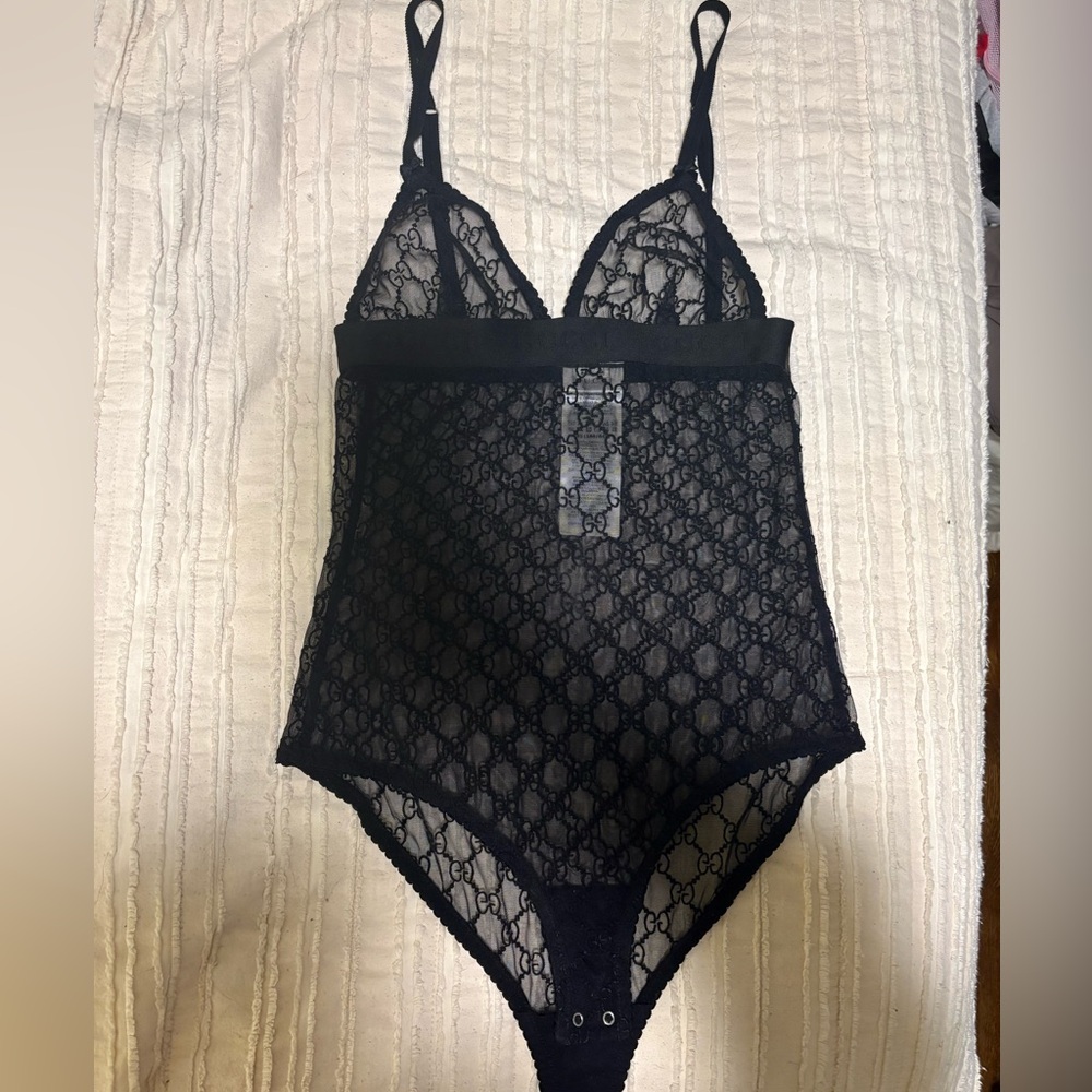 Gucci - Tulle Bodysuit - XS - Picture 6 of 7